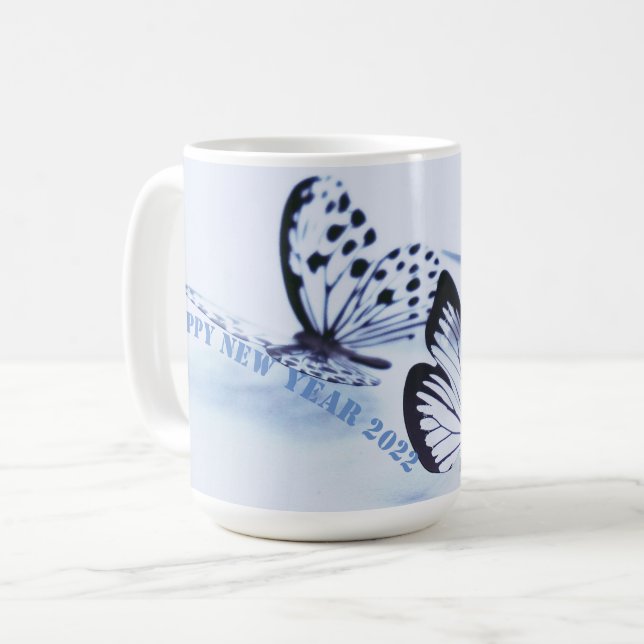 Caneca De Café Feliz ano novo Mugs 2024 (Frente Esquerda)