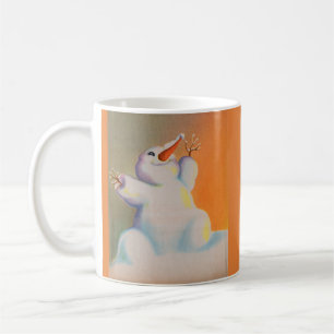 Caneca De Café feliz boneco de neve