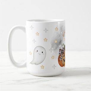 Caneca de Café Feliz Boo Halloween – Fantasma Assu