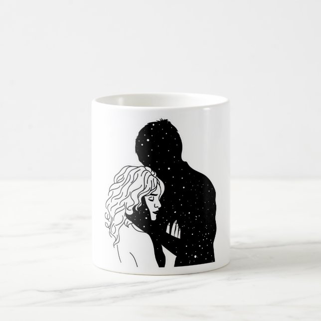 Caneca De Café Feliz Campeonato de Amor (Centro)