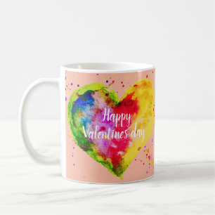 Caneca De Café Feliz Casal do Dia dos Namorados LGBT