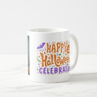 Caneca De Café Feliz Celebração de Halloween Celebração Cerâmica