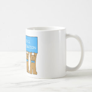 Caneca De Café Feliz Celebração do 100º Dia de Baek-il, Para R