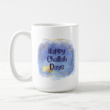 Feliz Challah Days Hanukkah Mug