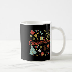 Caneca De Café Feliz Chrismukkah Feliz Natal Hanukkah 1