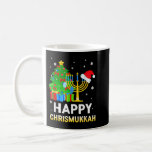 Caneca De Café Feliz Chrismukkah Natal Judeu Hanukkah Holida<br><div class="desc">Feliz Chrismukkah Natal Judeu Hanukkah Holiday Chanukah</div>