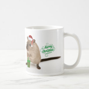 Caneca De Café Feliz Christmouse