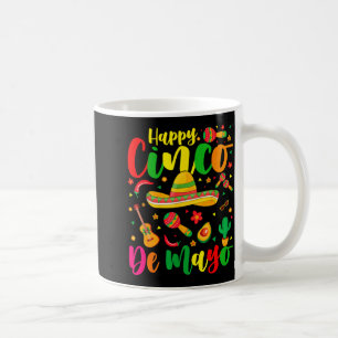 Caneca De Café Feliz cinco de mayo festa mexicana partido 5 de ma