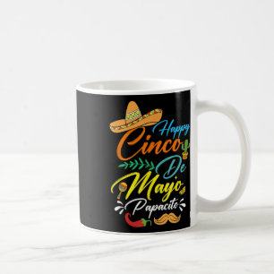 Caneca De Café Feliz Cinco De Mayo Papacito Lets Fiesta Party 5 D