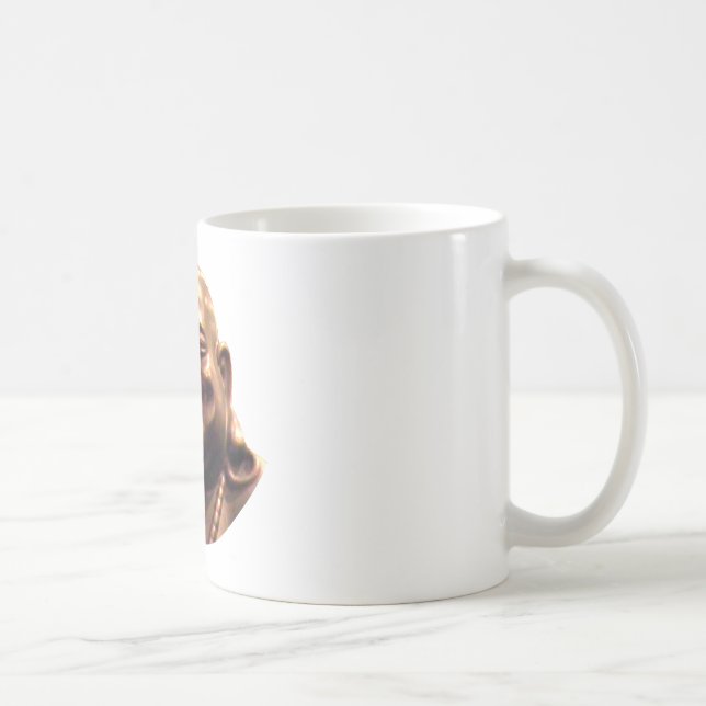 Caneca De Café Feliz Círculo Buda Shangai 2002 O MUSEU Zazz (Direita)
