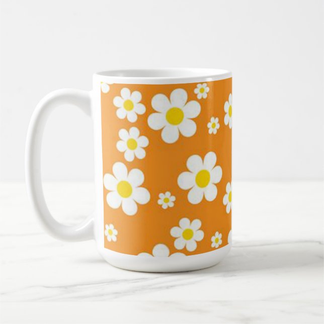 Caneca De Café Feliz Coffee Flower Mug! (Esquerda)
