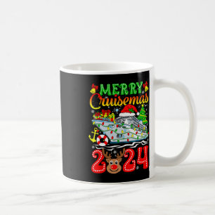 Caneca De Café Feliz Cruisemas 2024 Cruise Christmas Rudolph Xmas