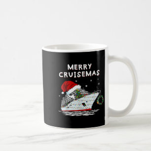Caneca De Café Feliz Cruisemas Cruzeiro Barco Papai Noel Chapéu N