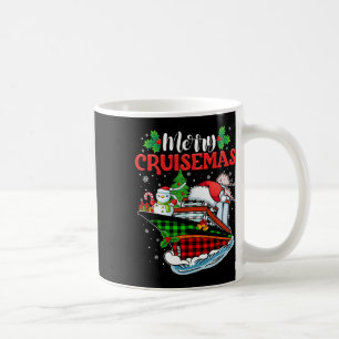 Caneca De Café Feliz Cruisemas Família Cruzar Diversão de Natal