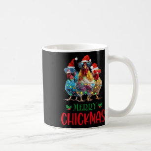 Caneca De Café Feliz das mulheres Salta Fazenda de frango Luzes d