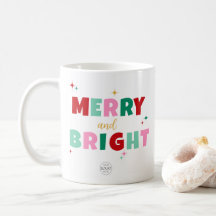 Feliz de logotipo comercial e tipografia colorida 