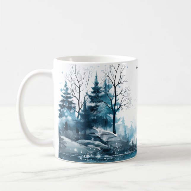 caneca de café feliz de Natal (Esquerda)