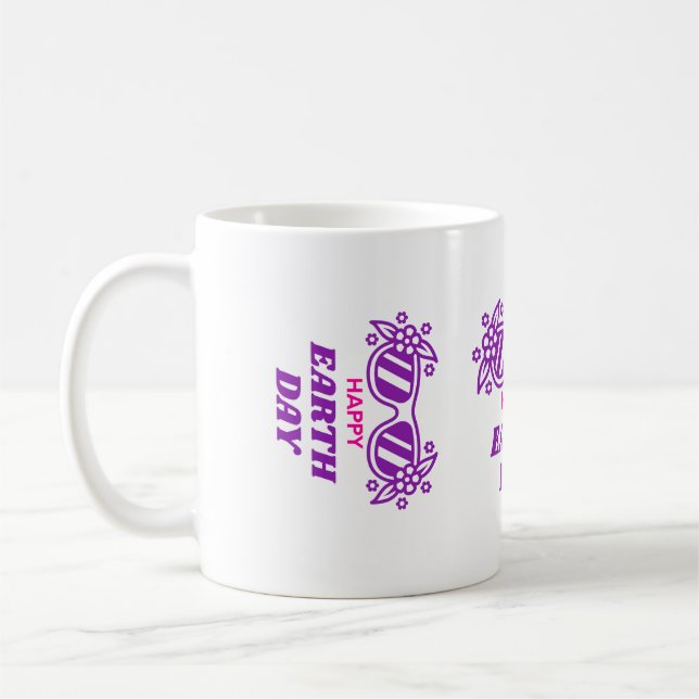 CANECA DE CAFÉ FELIZ DIA DA TERRA  (Esquerda)