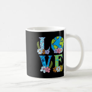 Caneca De Café Feliz Dia da Terra Aniversário Salve Nature Love G