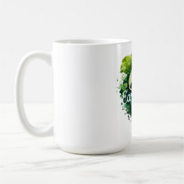 Caneca De Café Feliz dia da terra celebração 2026