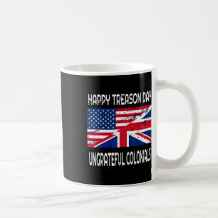 Caneca De Café Feliz Dia da Traição Ingrata Colonias Engraçadas A