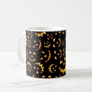 Caneca De Café Feliz Dia das Bruxas assustador Jack-O-Lanterna