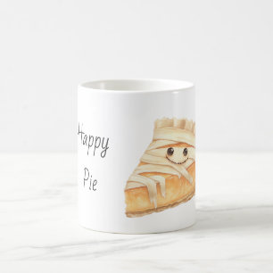Caneca De Café Feliz Dia das Bruxas da Torta de Abóbora