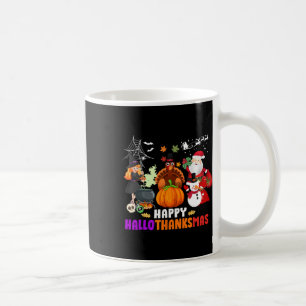 Caneca De Café Feliz Dia das Bruxas do Dia das Bruxas de Hallotha