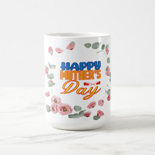 Caneca De Café Feliz Dia das Mães
