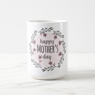 Caneca De Café Feliz Dia das Mães