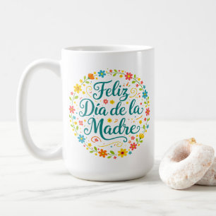 Caneca De Café Feliz Dia Das Mães Calligraphy   