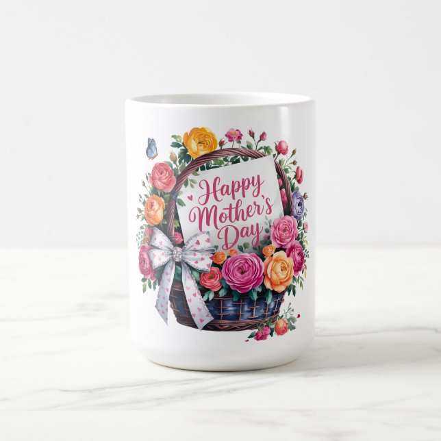 Caneca De Café Feliz Dia das Mães, Mãe Linda (Centro)