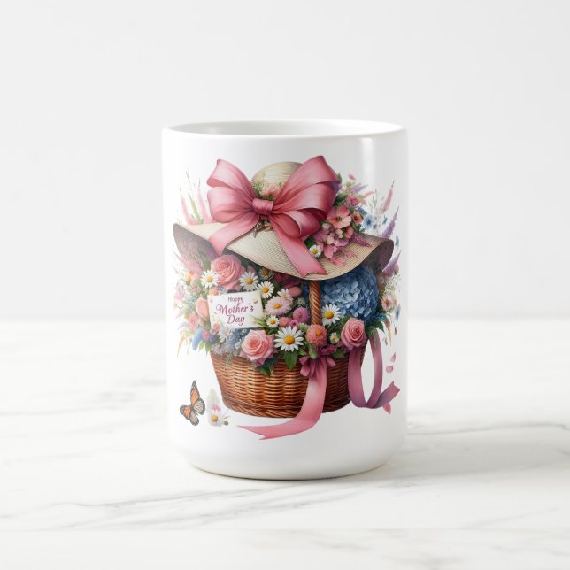Caneca De Café Feliz Dia das Mães, Mãe Linda (Centro)