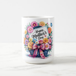 Caneca De Café Feliz Dia das Mães Mãe Linda