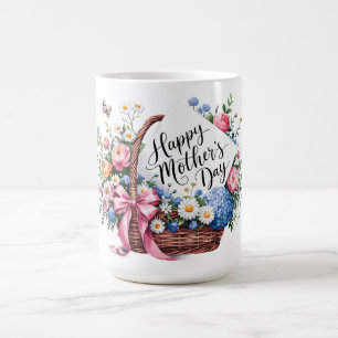 Caneca De Café Feliz Dia das Mães, Mãe Linda