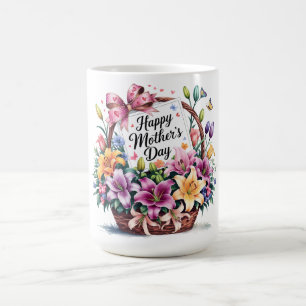 Caneca De Café Feliz Dia das Mães, Mãe Linda