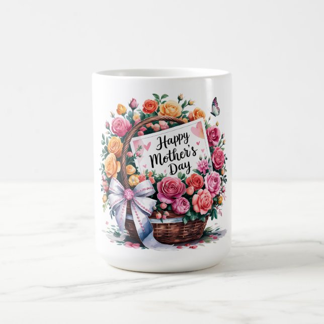 Caneca De Café Feliz Dia das Mães Mãe Linda (Centro)