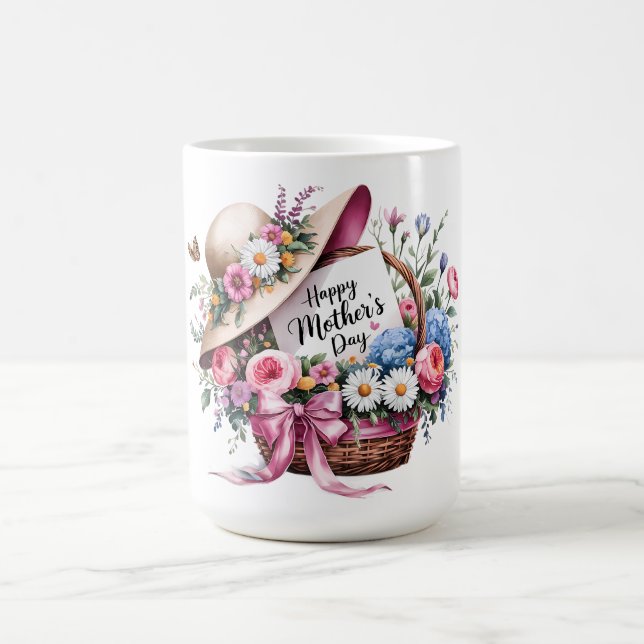Caneca De Café Feliz Dia das Mães Mãe Linda (Centro)