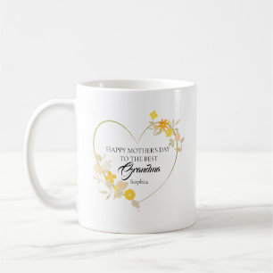 Caneca De Café Feliz Dia das Mães para a Melhor Avó