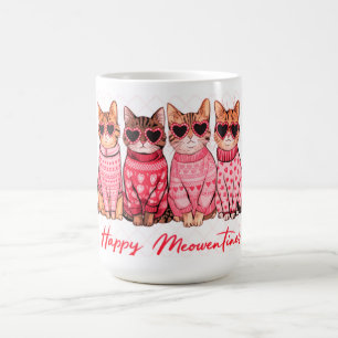 Caneca De Café "Feliz Dia das Meowentines"