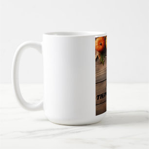CANECA DE CAFÉ FELIZ DIA DE AÇÃO DE GRAÇAS