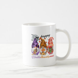 Caneca De Café Feliz Dia de Ação de Graças de Feliz Hallothanksma