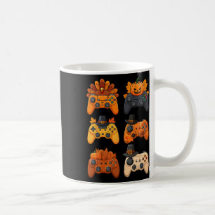 Caneca De Café Feliz Dia de Ação de Graças Policiais de Jogos na 