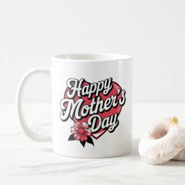 Caneca De Café Feliz dia de as mães