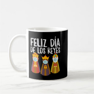 Caneca De Café Feliz Dia De Los Reyes Magos Epiphany Three Kings
