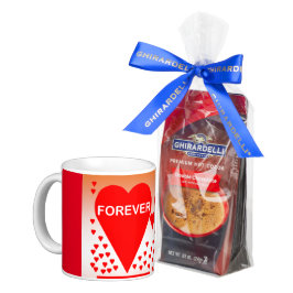 Caneca De Café Feliz dia de os namorados Amor Corações Mug & Hot
