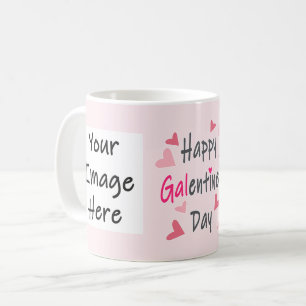 Caneca De Café Feliz Dia de os namorados de Dia da Galentina Pers