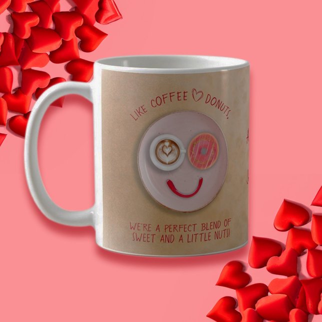 Caneca De Café Feliz dia de os namorados engraçado (Funny Happy Valentine's Day Coffee Mug)