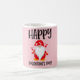Caneca De Café Feliz dia de os namorados Gnomo