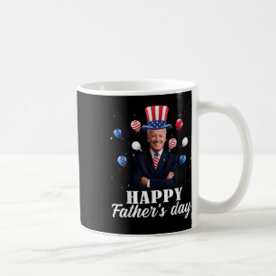 Caneca De Café Feliz Dia de os pais 4 De Julho Anti Joe Biden Sup